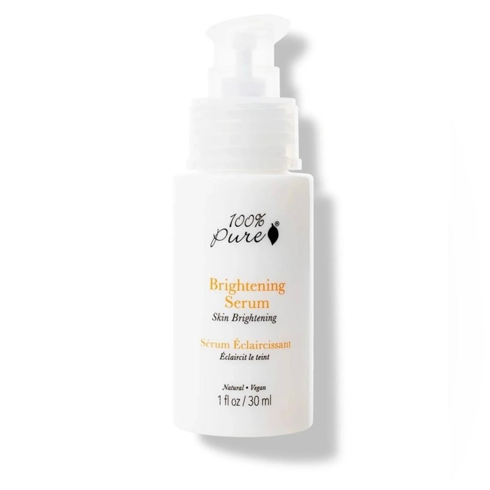 100% Pure Brightening Serum - White
